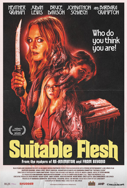 SUITABLE FLESH Red Band Trailer: Heather Graham Gets Freaky in Joe Lynch's Lovecraftian Body Horror